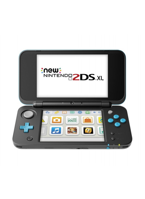 Игровая Приставка New Nintendo 2DS XL (черный + бирюзовый)